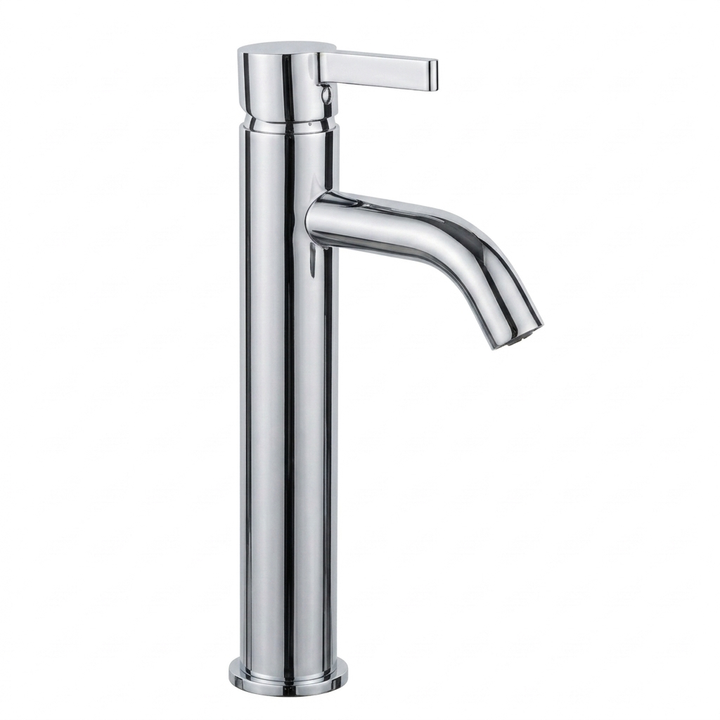 Kelmora Ari Tall Basin Mixer Tap, Chrome