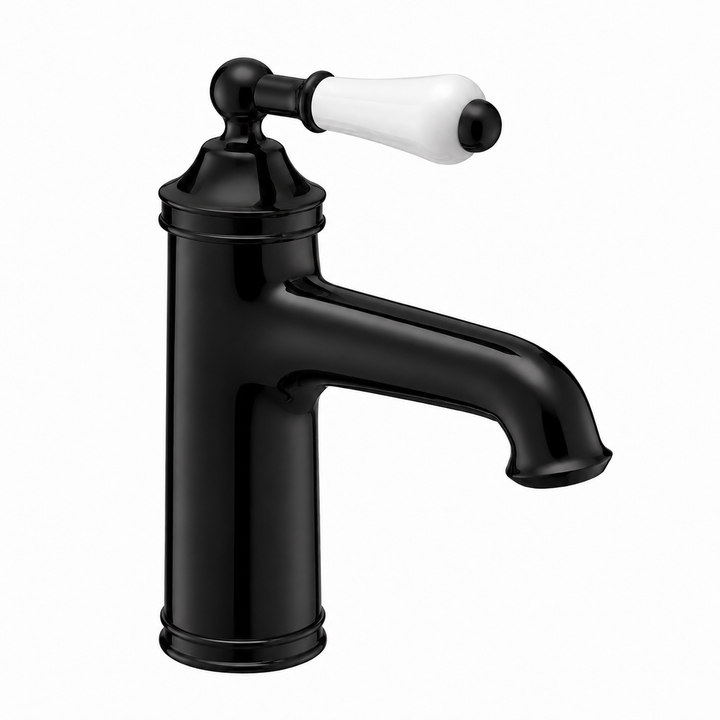 Kelmora Brige Basin Mixer Tap, Black