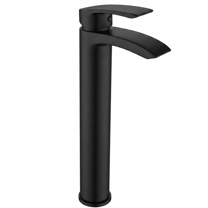 Kelmora Cari Tall Basin Mixer Tap, Black