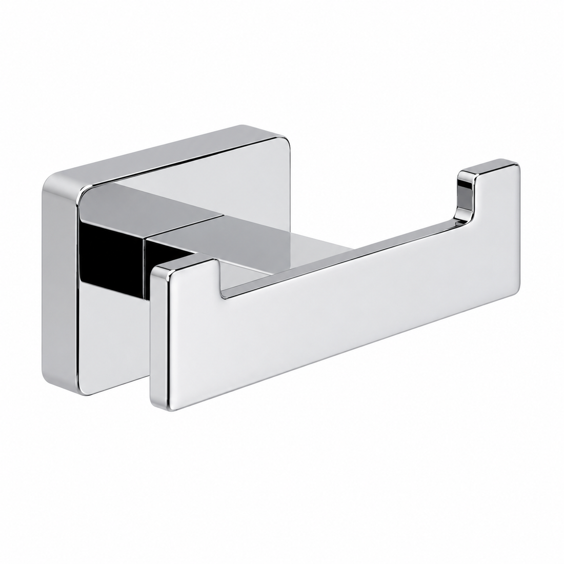 Kelmora Bathroom Hook, Wall Mounted Brass Hook, Chrome