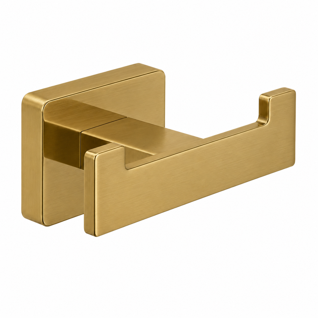 Kelmora Bathroom Hook, Wall Mounted Brass Hook, Brass