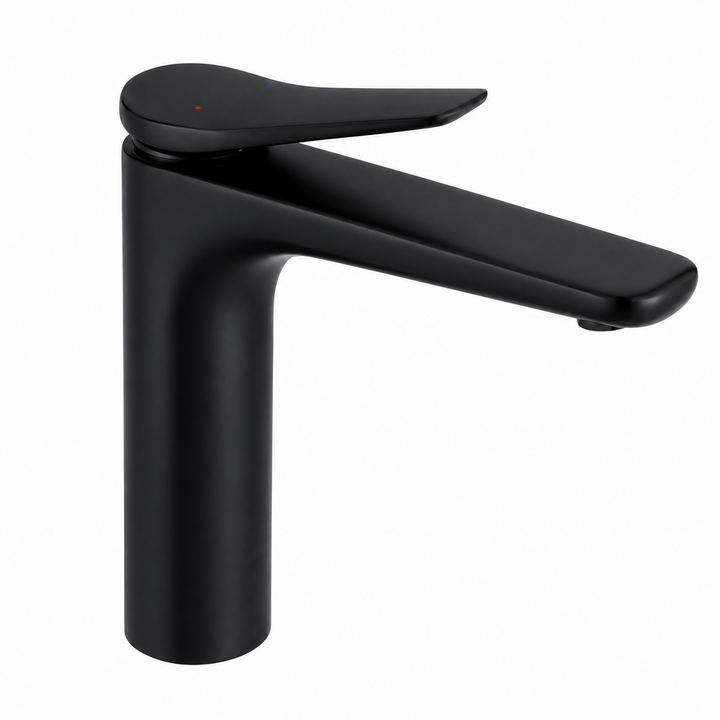 Kelmora Venz Basin Mixer Tap, Black