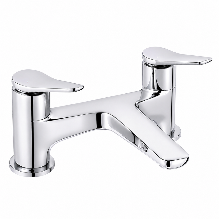 Kelmora Venz Bath Mixer Tap with Lever, Chrome