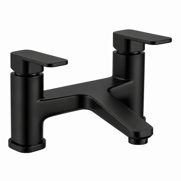 Kelmora Venzu Bath Mixer Tap with  Lever, Black