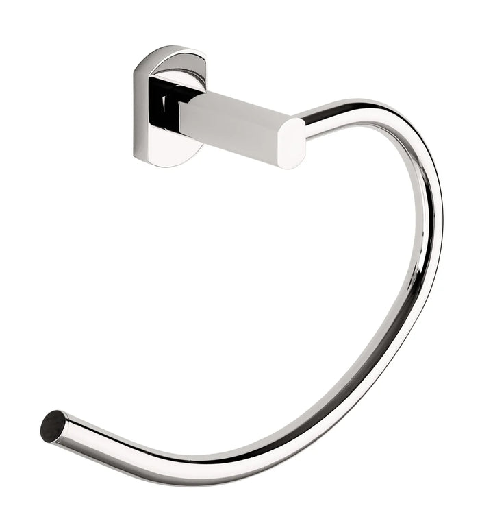 Kelmora Towel Ring Bathroom Accessories, Wall Mounted, Chrome