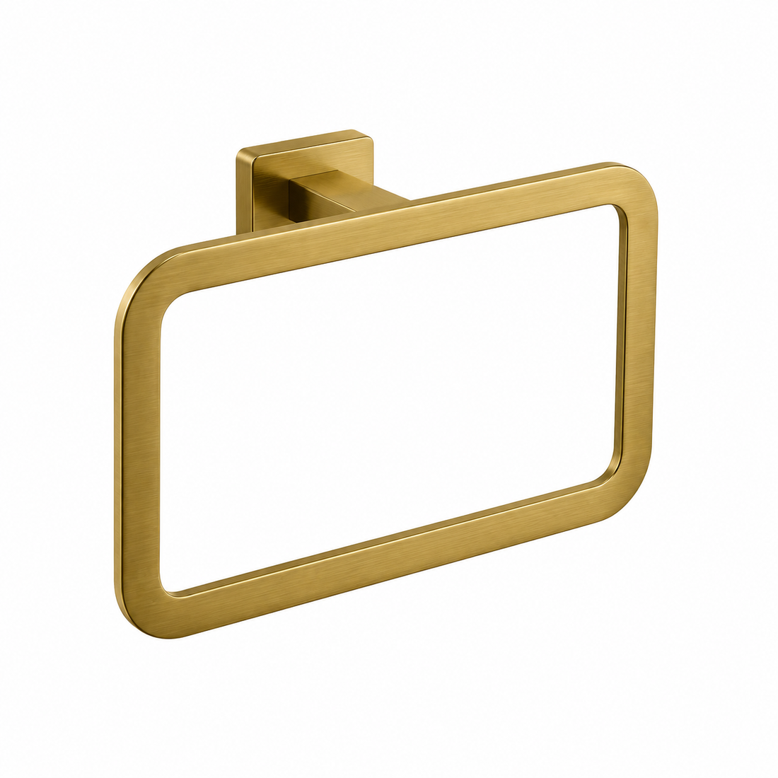 Kelmora Towel Ring Bathroom Accessories, Wall Mounted, Brass