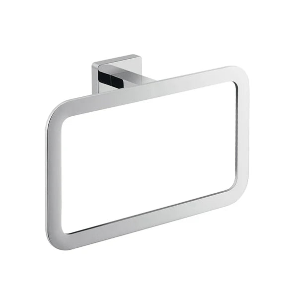 Kelmora Towel Ring Bathroom Accessories, Wall Mounted, Chrome